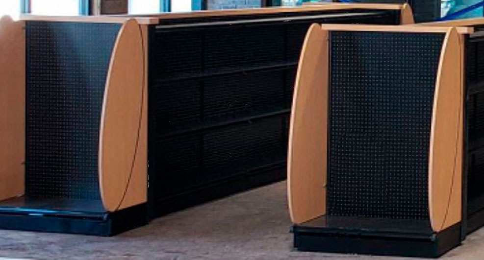 Convenience store shelving