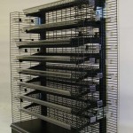 Wire Shelving with Power Wings 2