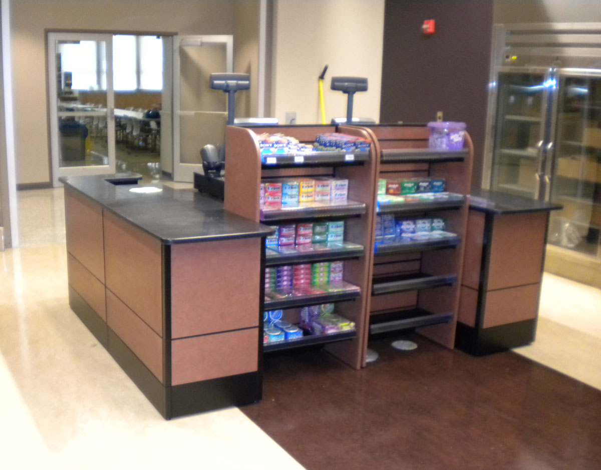 Retail Sales Counters & Checkout Counters for Convenience Stores