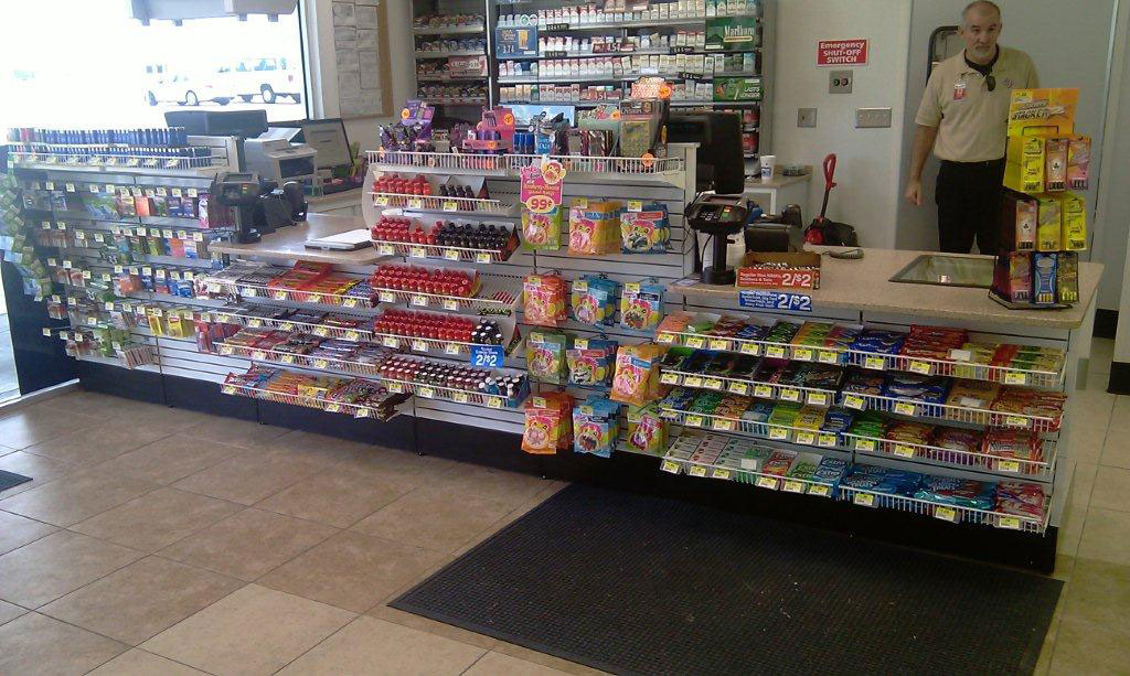 Retail Sales Counters & Checkout Counters for Convenience Stores